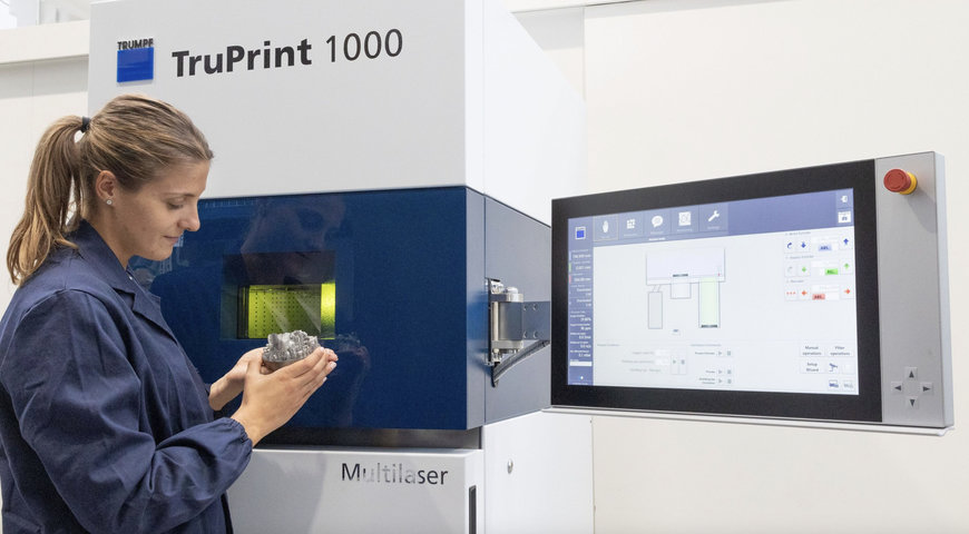 TRUMPF HAS EQUIPPED THE NEW TRUPRINT 1000 FOR ADDITIVE SERIES PRODUCTION
